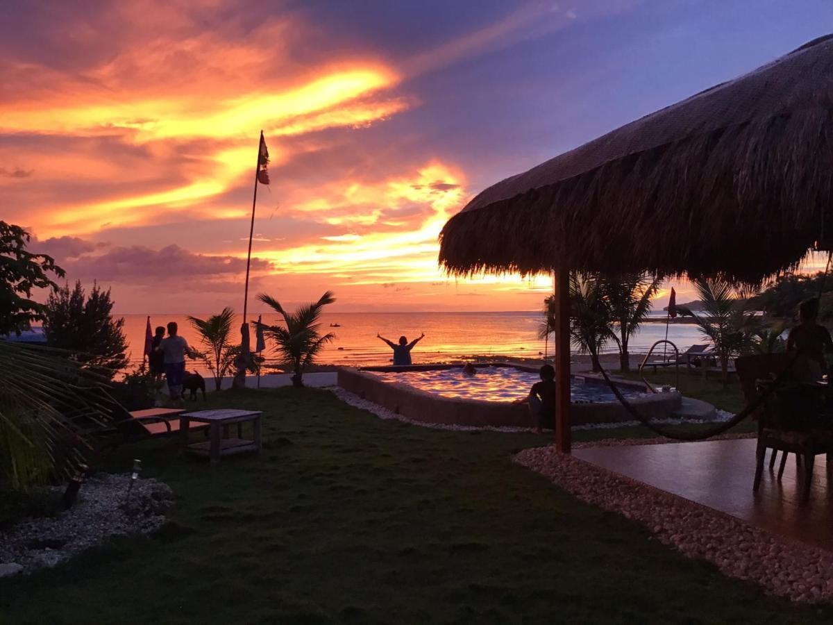 Bamboobeachvilla1 Ac New Oceanfront Pool Sunsetview Garden Kitchen Satellite Starlink Wi-Fi Dimiao Esterno foto